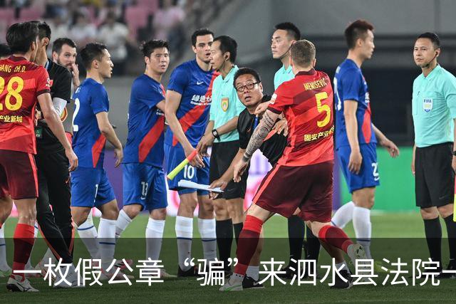 一枚假公章“骗”来泗水县法院一纸真判决！